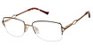 Tura Eyeglasses R706 eggplant/gold/EGG