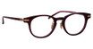 Linda Farrow Eyeglasses LF25LB BAY BURGUNDY/LIGHT GOLD/005