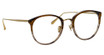Linda Farrow Eyeglasses LFL251 CALTHORPE CRML HORN/ LIGHT GOLD/ OPTICAL/095