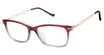 Tura Eyeglasses R808 burgundy/rose gold/BUR