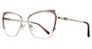 Affordable Designs Eyeglasses Missie Burgundy