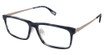 Evatik Eyeglasses EVATIK 9278 SMOKE BLUE GUN/S401