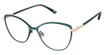 Kliik:denmark Eyeglasses K-769 TEAL GOLD/M204
