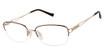 Tura Eyeglasses R146 brown/rose gold/BRN