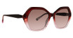 Trina Turk Eyeglasses Costa Rei Cranberry/CRN