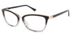 Nicole Miller Eyeglasses ST. MARKS GREY GRADIENT/C01