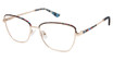 Nicole Miller Eyeglasses DESERT SKY BLACK / GOLD/C02