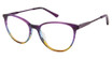 Nicole Miller Eyeglasses PALAIS PURPLE GRAIN/C02