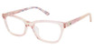 Nicole Miller Eyeglasses LILOU TRANS PINK/C02