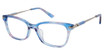 Nicole Miller Eyeglasses DESTA BLUE/C02