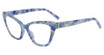 Kate Spade Eyeglasses GRACELYN/BB BLUE PTTR/0S6F