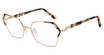Diva Eyeglasses 5589 BLACK-GOLD/404