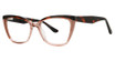 Genevieve Paris Design OCCASION Tortoise/Taupe/Brown Crystal