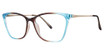 Modern Times Eyeglasses DILIGENT Blue ice/Brown/Matte Gold