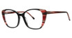 GB+ Eyeglasses TEMPTATION Black/Burgundy Haze