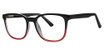 Modern Plastics II LARA Black Red Crystal fade