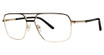 B.M.E.C. Eyeglasses BIG TRUTH Matte Brown/Gold/Brown