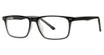 Modern Plastics II Eyeglasses FICTION Black/Crystal Green