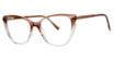 GB+ Eyeglasses INVINCIBLE Brown/Blue Crystal