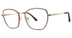 GB+ Eyeglasses STUPENDOUS Black/Red/Gold