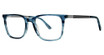 G.V. Executive Eyeglasses GVX593 Navy demi/Gunmetal