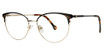 Fashiontabulous Eyeglasses 10X271 Ebony/Mocha/Gold