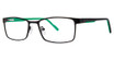 Giovani di Venezia Eyeglasses UNDERCOVER Matte Black/Green