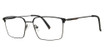Giovani di Venezia Eyeglasses WESTON Matte Black/Gunmetal