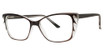 Modern Plastics II Eyeglasses MAEVE Charcoal/Crystal