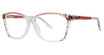 Modern Plastics II Eyeglasses ORIGIN Red Crystal