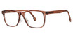 Modern Times Eyeglasses JOURNAL Brown Crystal