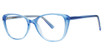 Modern Plastics II Eyeglasses JESSIE Blue Crystal