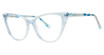 Genevieve Boutique Eyeglasses ENCOUNTER Blue Crystal