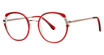 Modern Times Eyeglasses MEANINGFUL Red/Gold