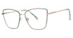 GB+ Eyeglasses UNBELIEVABLE Gold/Teal