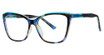 Modern Plastics II Eyeglasses OUTGUESS Blue