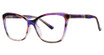 Modern Plastics II Eyeglasses OUTGUESS Purple