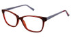 New Globe Eyeglasses L4100 Brown/BROWN