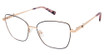 Champion Eyeglasses BEA ROSE GOLD/NAVY/C01