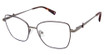 Champion Eyeglasses BEA GUNMETAL/EGGPLANT/C03