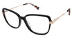 Champion Eyeglasses WENDI BLACK/ROSE GOLD/C01