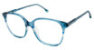 Champion Eyeglasses LENA TRANS TEAL BLUE/C03