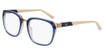 Cole Haan Eyeglasses CH4523 NAVY CRYSTAL/414