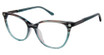 Ann Taylor Eyeglasses AT350CP TEAL GRADIENT/C02