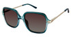 Ann Taylor Eyeglasses ATP929 TEAL GRADIENT/C02