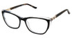 Ann Taylor Eyeglasses ATP832 BLACK/CRYSTAL/C01