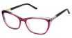 Ann Taylor Eyeglasses ATP832 TEAL/CHAMBRAY/C02