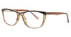 Lido West Eyeworks Eyeglasses SEASHELL BRN/TO