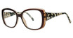 Modern Plastics I Eyeglasses WAYWARD Brown Crystal