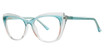 Modern Plastics II Eyeglasses DULCE Blue Crystal/Pink